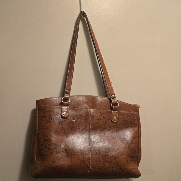 Patricia Nash Handbags - Patricia Nash Elegant Brown Leather Tote Bag